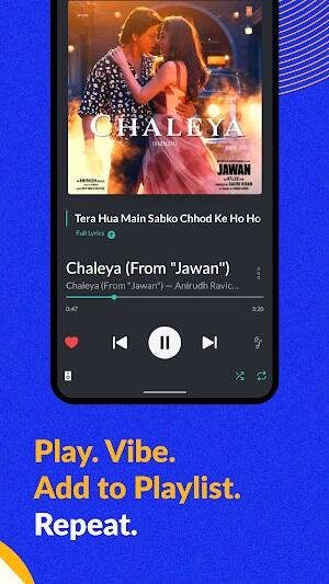 JioSaavn স্ক্রিনশট 1