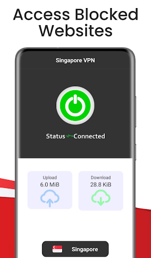 Singapore VPN - Unlimited Fast Capture d'écran 1