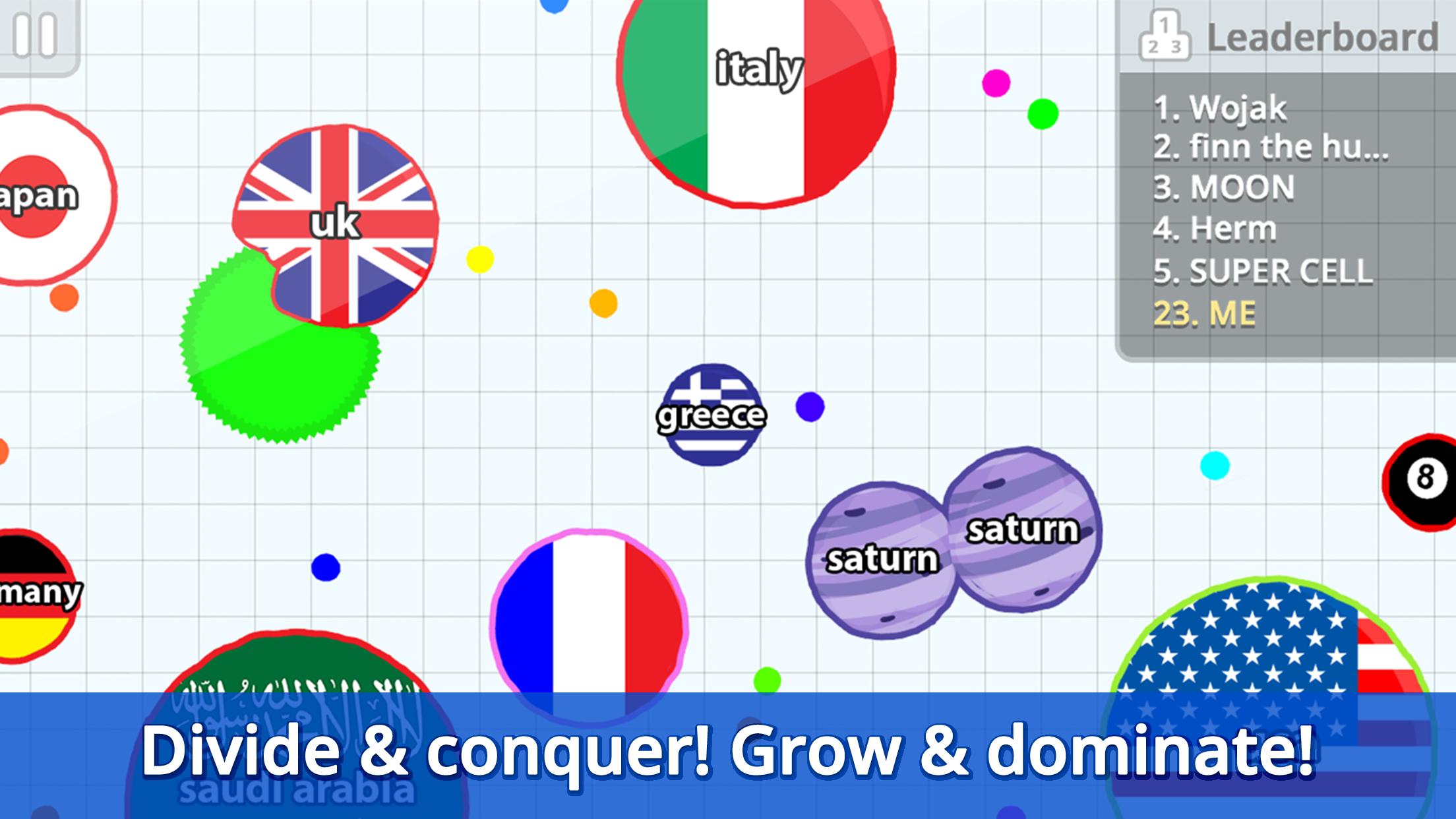 Agar.io Capture d'écran 1