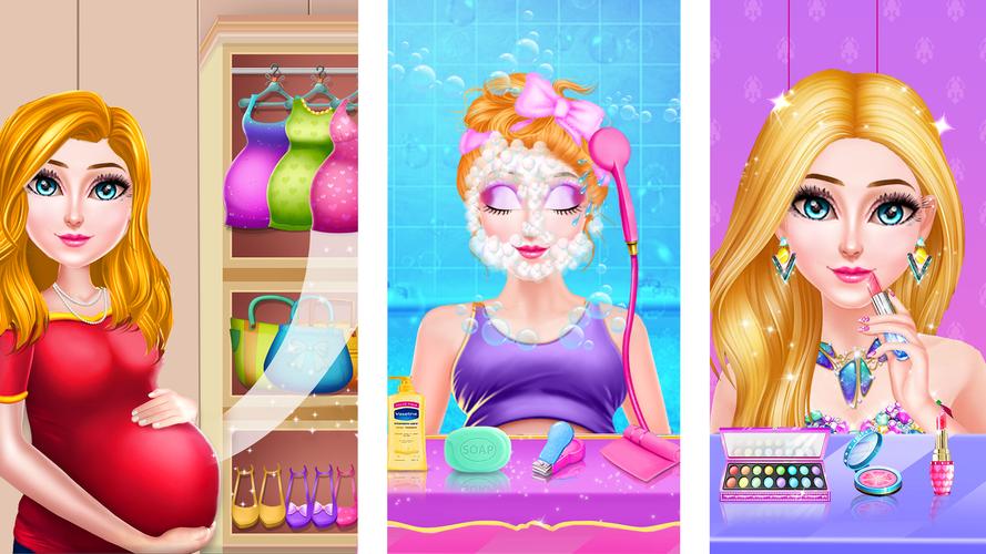 Pregnant Mommy Games Pregnancy Capture d'écran 2