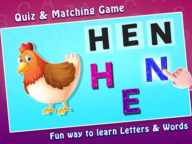 ABC Learning Game 스크린샷 3