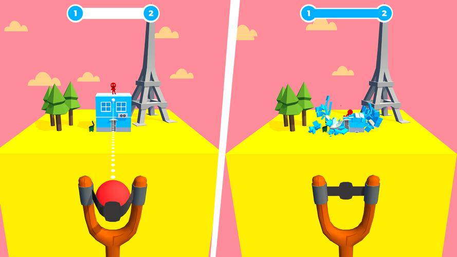 Slingshot Smash－Shooting Range स्क्रीनशॉट 3