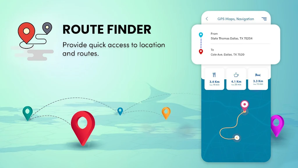 GPS, Maps & Driving Directions Tangkapan skrin 0