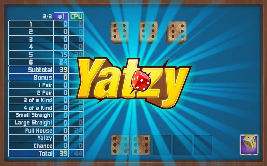 Yatzy Dice Game Tangkapan skrin 3