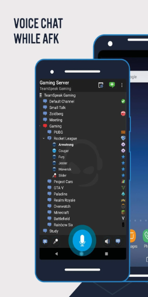 TeamSpeak 3 - Voice Chat ဖန်သားပြင်ဓာတ်ပုံ 0