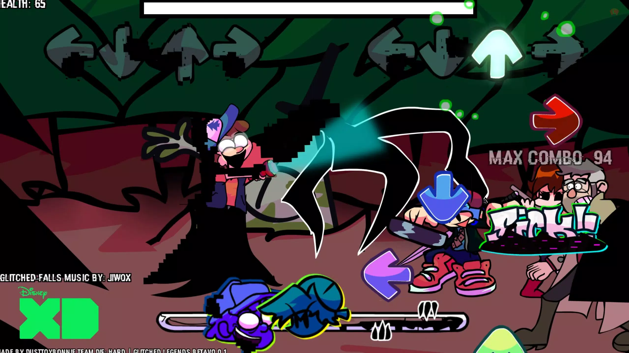 FNF Glitched legends Mod Ekran Görüntüsü 0