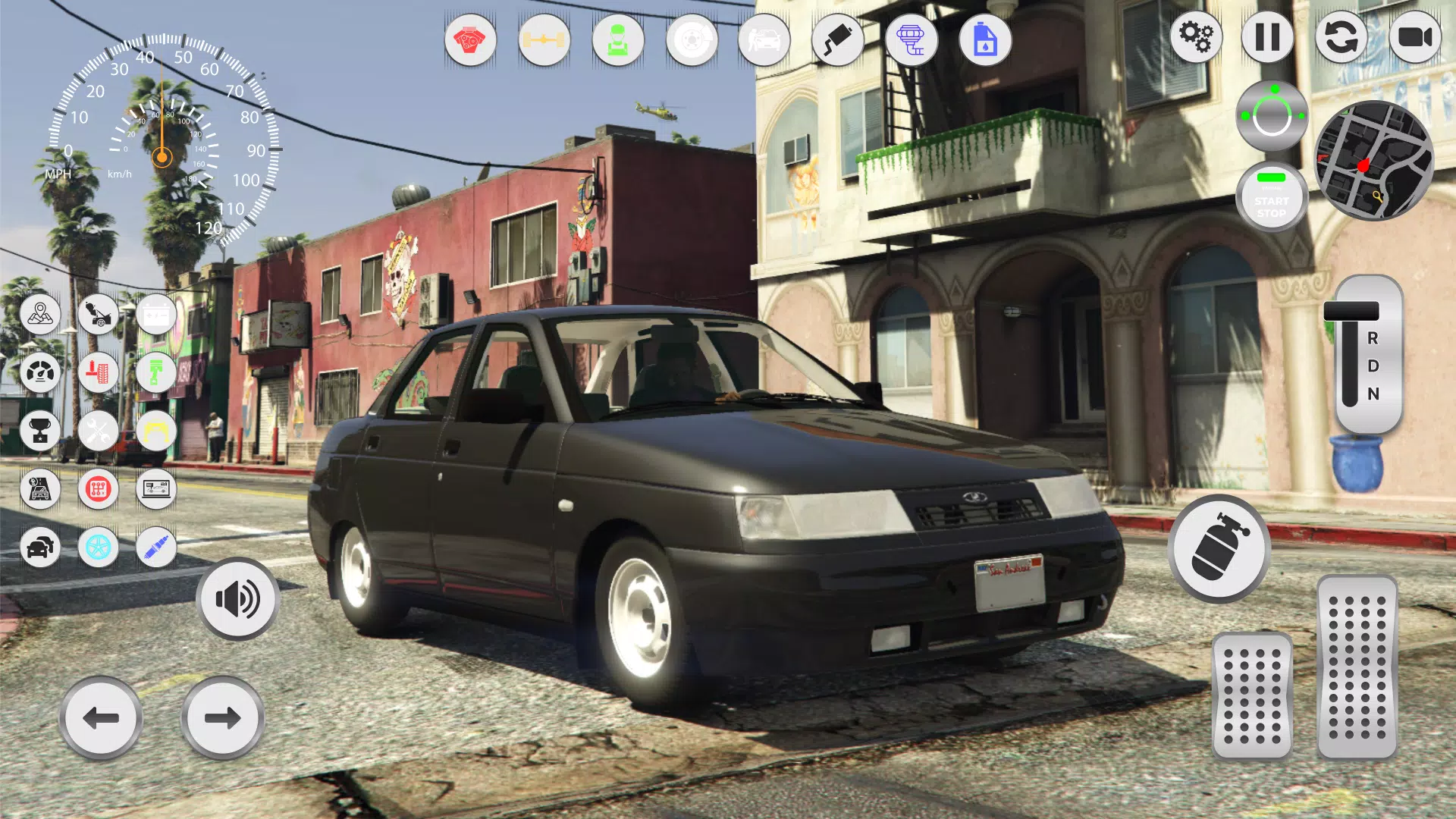 Lada 2110: Urban Simulator Captura de pantalla 0