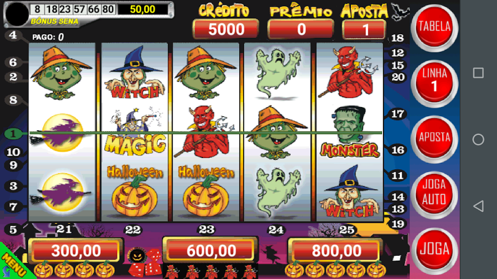 Halloween Slots Caça Níquel स्क्रीनशॉट 0