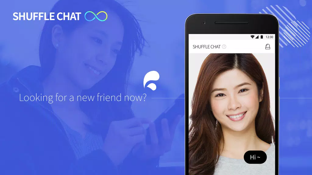 Shuffle Chat - Chat with global friends Ảnh chụp màn hình 0