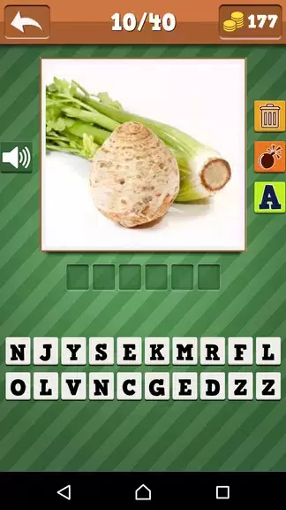 Vegetables Quiz 螢幕截圖 3