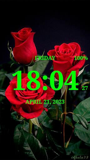 Digital Clock Live Wallpaper-7应用截图第0张