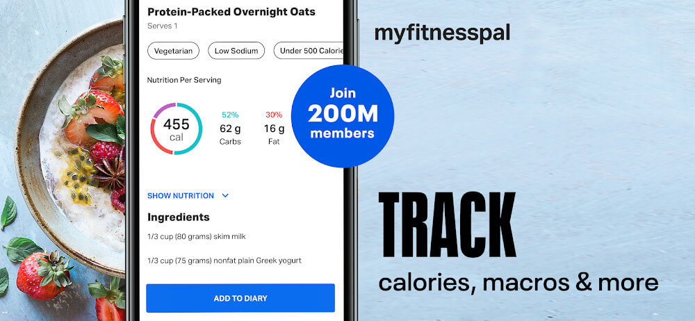 MyFitnessPal: 健康管理 スクリーンショット 0