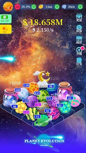 Planet evolution:idle merge Screenshot 1