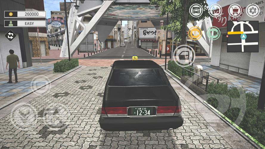 Japan Taxi Simulator : Driving Capture d'écran 0