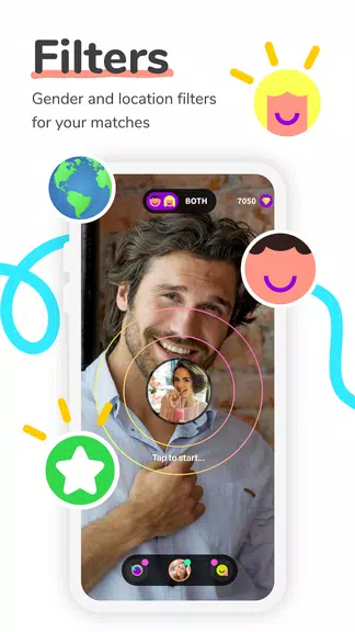 Peachat - Live Video-Chat Screenshot 2