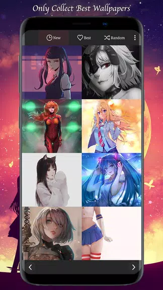 Sexy Anime Girls HD 4K Wallpapers(Manga Comic) 螢幕截圖 0