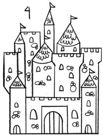 How to Draw Castle - Easy Drawing Скриншот 1