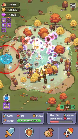 Wild Survival - Idle Defense 螢幕截圖 0