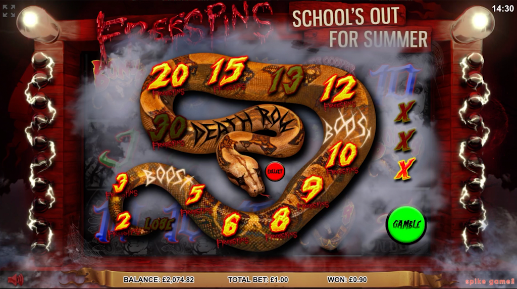 Alice Cooper. Casino Slot Game. 螢幕截圖 2