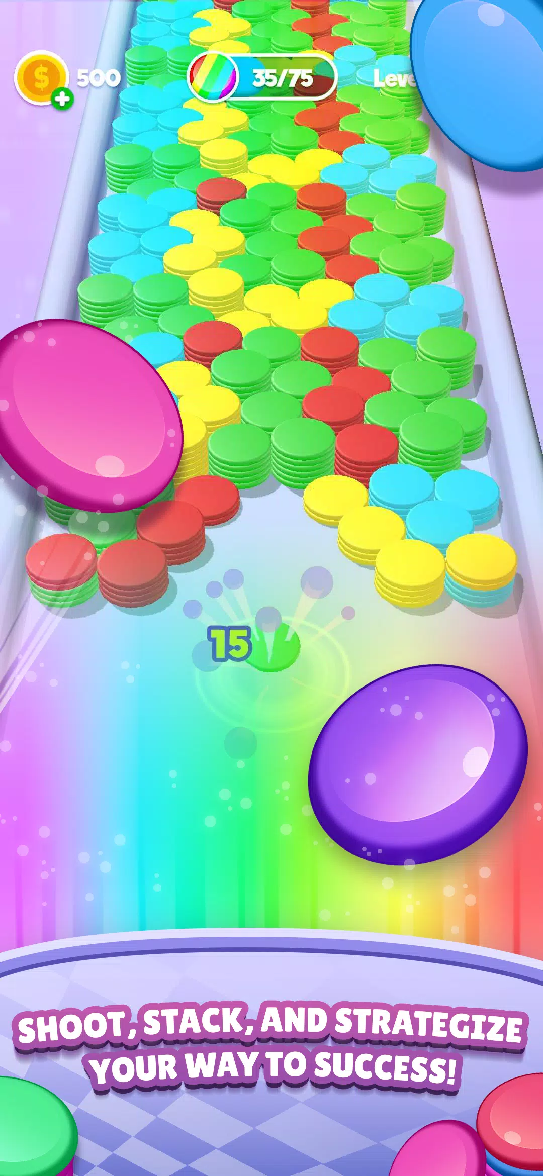 Stack Blast - Disk Shooter Zrzut ekranu 2