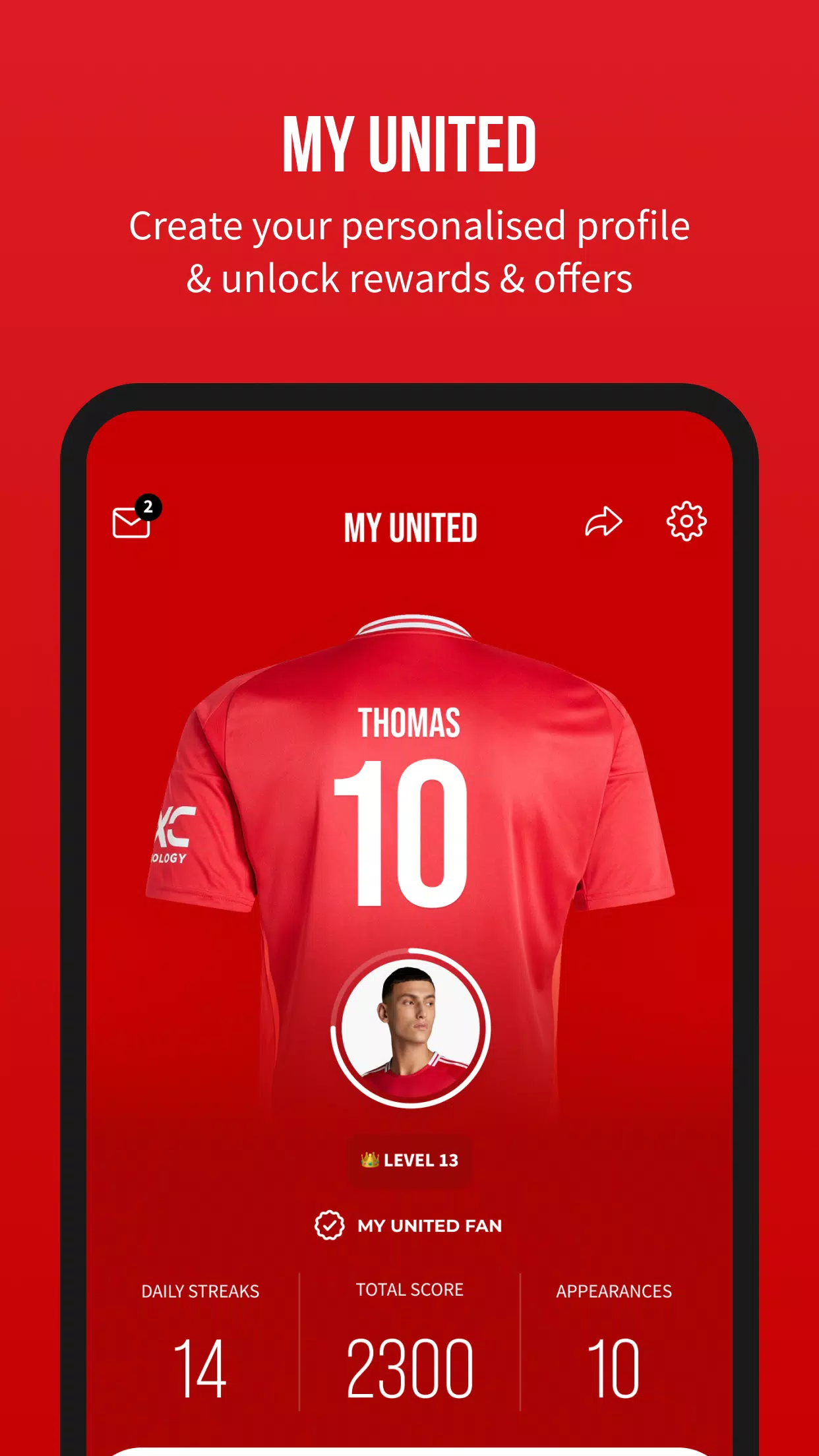 Manchester United Official App Ekran Görüntüsü 3