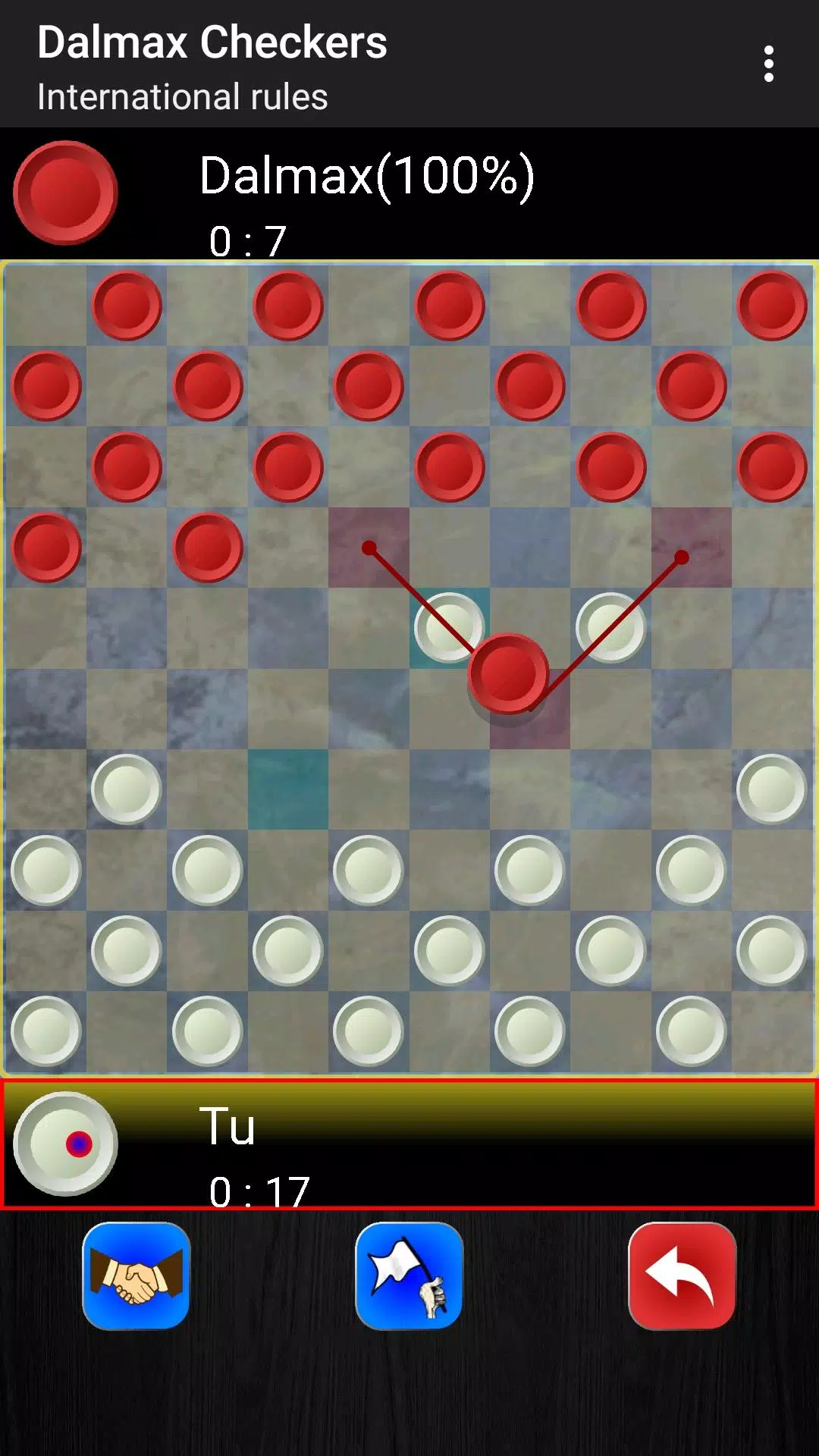 Checkers by Dalmax Captura de tela 1