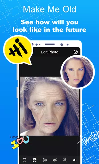 Make Me Old - Aged Face Maker应用截图第0张