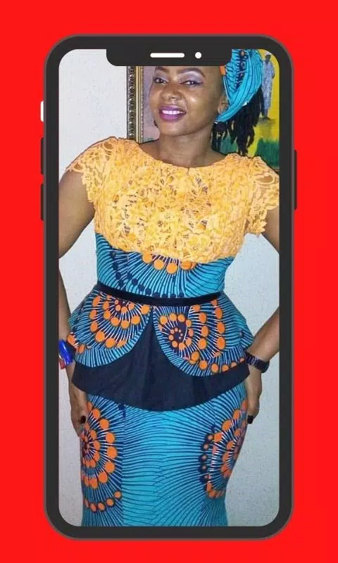 Ankara and Lace Combo Styles Captura de tela 3