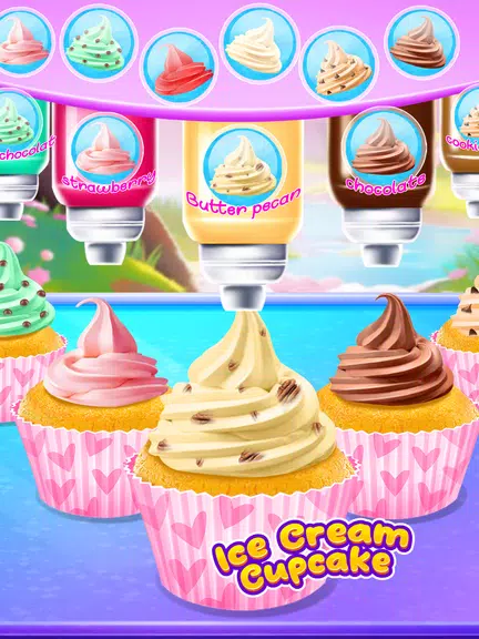 Cupcake Maker: Unicorn Cupcake ဖန်သားပြင်ဓာတ်ပုံ 3