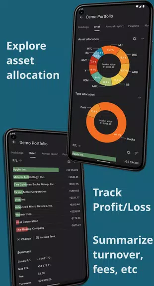 Schermata Investing portfolio tracker 2