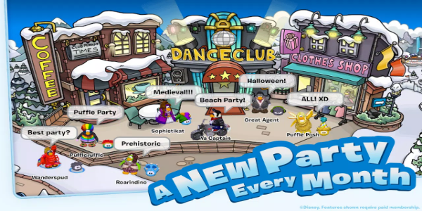 Club Penguin Ảnh chụp màn hình 2