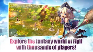 Flyff Legacy - Anime MMORPG Schermafbeelding 1