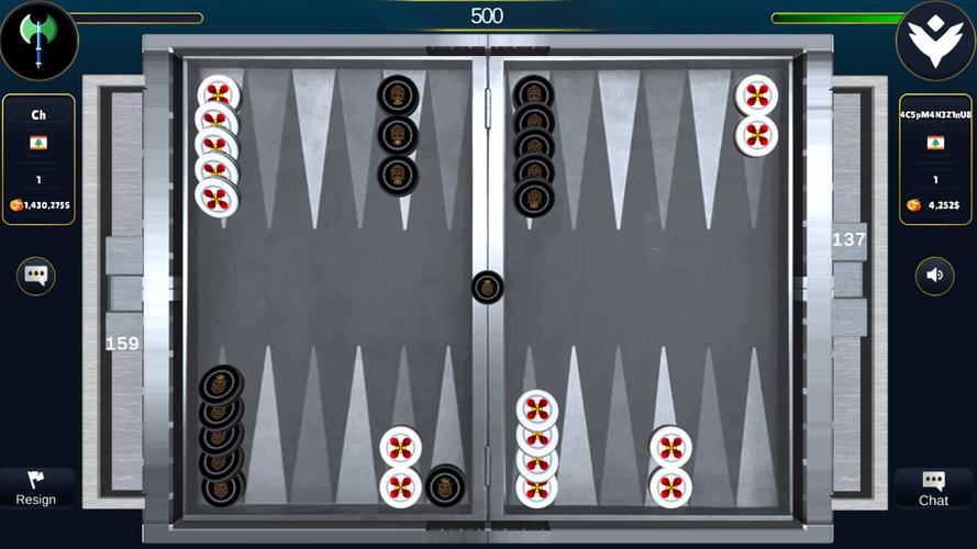 Backgammon Plakato : محبوسه 螢幕截圖 1