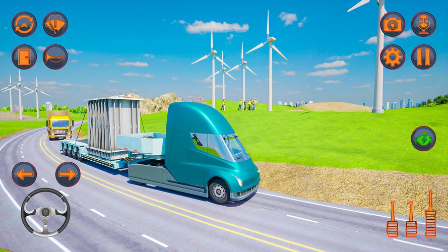 US Cargo Truck Games 3D Captura de tela 1