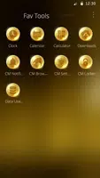 Golden Disco Vintage Theme ဖန်သားပြင်ဓာတ်ပုံ 3
