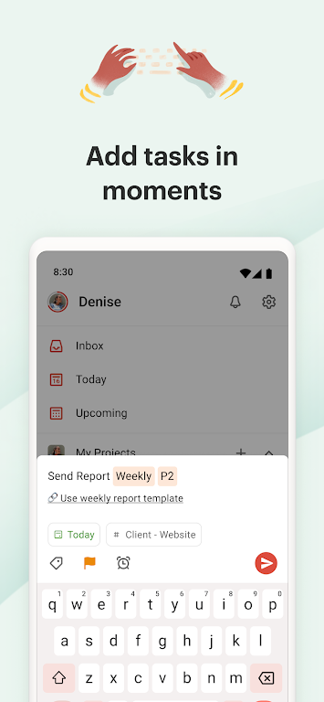 Todoist：待辦列表&計劃 螢幕截圖 3