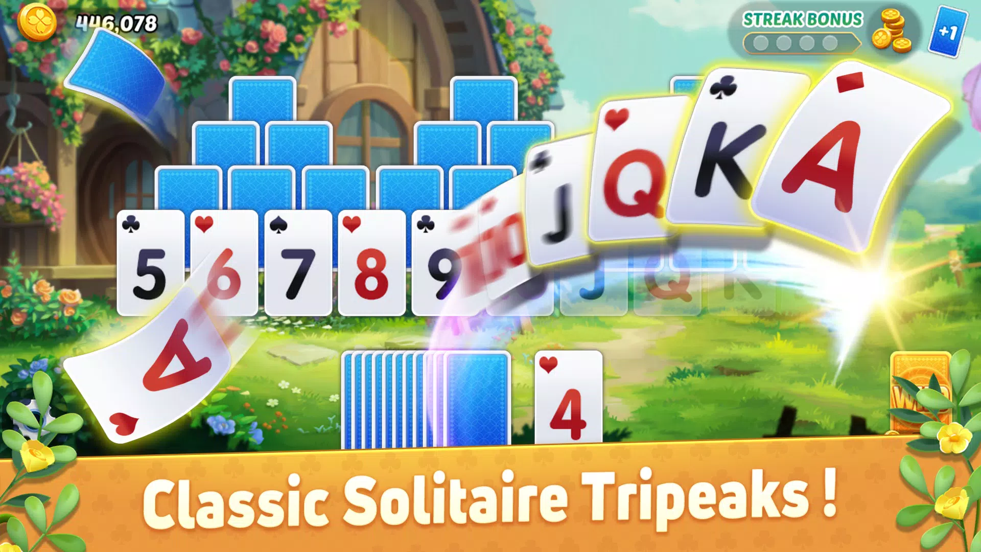 Solitaire Tripeaks Double Fun Captura de tela 0
