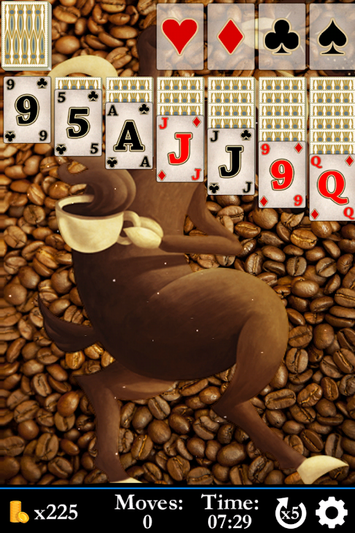 Hidden Solitaire: Coffee Shop Screenshot 2