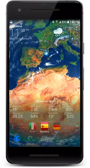 3D EARTH - weather forecast Скриншот 3