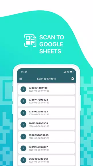 Sheetify:Scan to Google Sheets Captura de pantalla 0