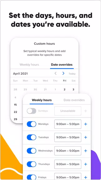 Schermata Calendly Mobile 2