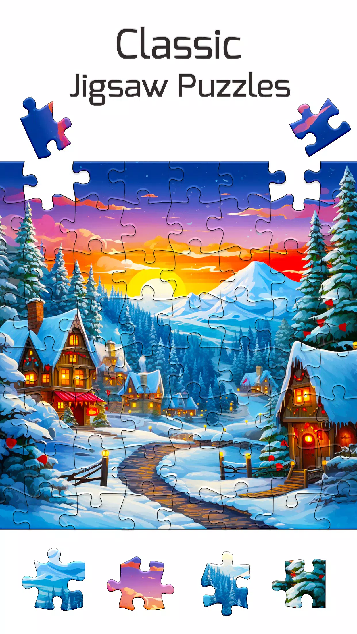 Christmas Jigsaw Puzzles Schermafbeelding 1