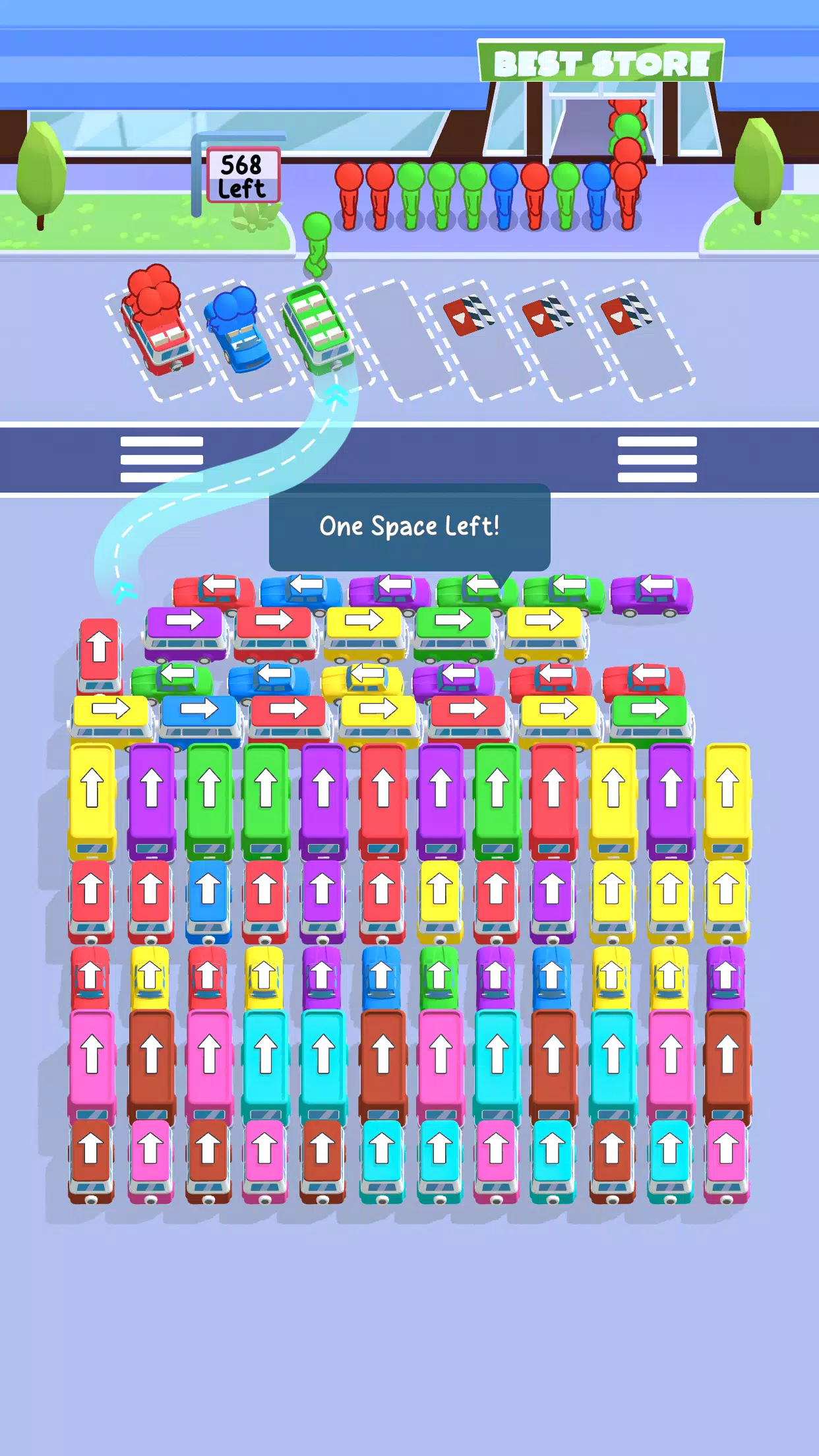 Bus Jam: Traffic Puzzle 스크린샷 1