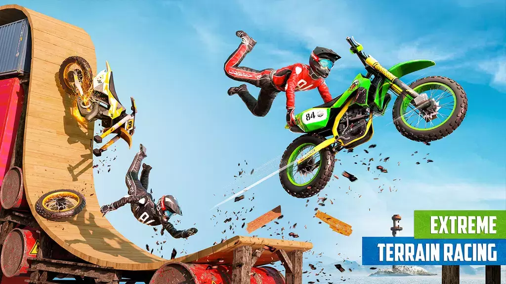 Bike Stunt Heroes: Bike Games Schermafbeelding 1