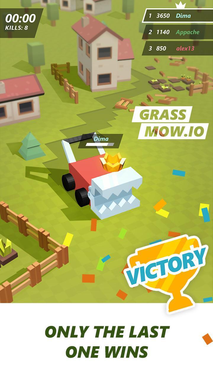 Grass mow.io - survive Screenshot 2