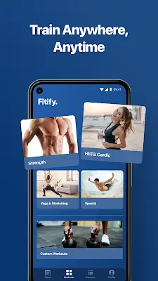 Fitify: Fitness, Home Workout स्क्रीनशॉट 2