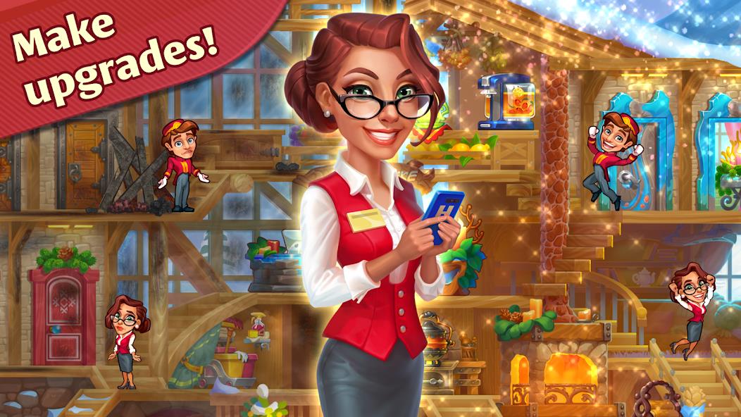 Grand Hotel Mania: Hotel games Mod Ekran Görüntüsü 1