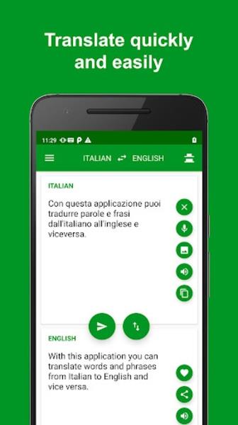 Italian - English Translator Ảnh chụp màn hình 3