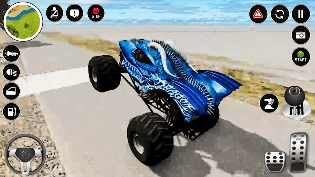 Real Monster Truck Game 3D Screenshot 3