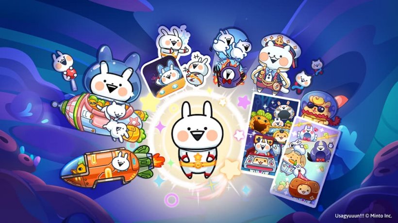 Claw Stars x Usagyuuun 联动宣传图